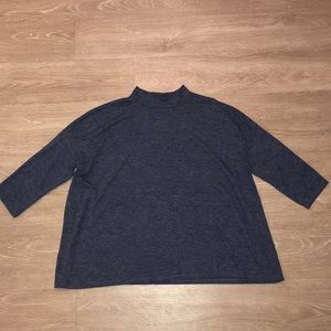 LOFT Knit mock neck top